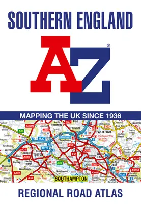 Regionaler A-Z-Straßenatlas Südengland - Southern England Regional A-Z Road Atlas