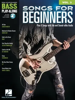 Lieder für Anfänger: Bass Play-Along Band 3 - Buch mit Online Play-Along Audio Tracks - Songs for Beginners: Bass Play-Along Volume 3 - Book with Online Play-Along Audio Tracks