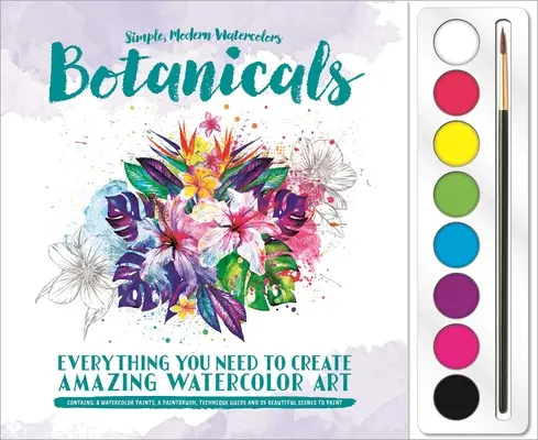 Botanische Pflanzen: Aquarell-Malset - Botanicals: Watercolor Paint Set