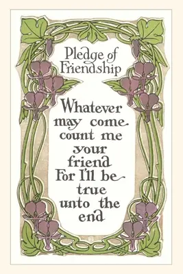 Jahrgangsjournal Versprechen der Freundschaft - Vintage Journal Pledge of Friendship