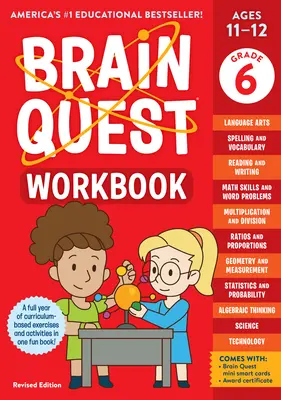 Brain Quest Arbeitsbuch: 6. Klasse Revidierte Ausgabe - Brain Quest Workbook: 6th Grade Revised Edition