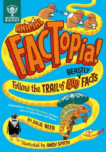 Tier-FACTopia! - Folgen Sie den Spuren von 400 tierischen Fakten [Britannica] - Animal FACTopia! - Follow the Trail of 400 Beastly Facts [Britannica]