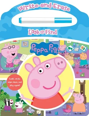 Peppa Pig: Suchen und Finden zum Schreiben und Ausmalen - Peppa Pig: Write-And-Erase Look and Find