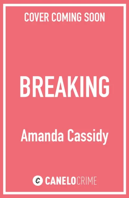 Breaking - Auf der Shortlist für den CWA John Creasey New Blood Dagger Award - Breaking - Shortlisted for the CWA John Creasey New Blood Dagger Award