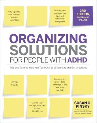 Organisationslösungen für Menschen mit Adhd, 3. Auflage: Tipps und Werkzeuge, die Ihnen helfen, Ihr Leben in den Griff zu bekommen und sich zu organisieren - Organizing Solutions for People with Adhd, 3rd Edition: Tips and Tools to Help You Take Charge of Your Life and Get Organized
