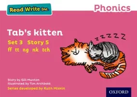 Lesen Schreiben Inc. Phonetik: Rosa Set 3 Geschichtenbuch 5 Tab's Kitten - Read Write Inc. Phonics: Pink Set 3 Storybook 5 Tab's Kitten