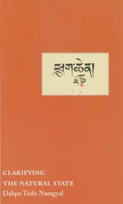 Klärung des natürlichen Zustands: Ein Haupthandbuch für Mahamudra - Clarifying the Natural State: A Principal Guidance Manual for Mahamudra