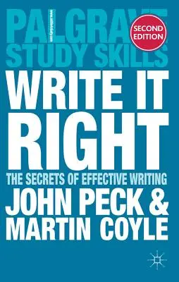 Richtig schreiben: Die Geheimnisse des effektiven Schreibens - Write it Right: The Secrets of Effective Writing