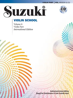 Suzuki Violinschule: Asiatische Ausgabe, Buch & CD - Suzuki Violin School: Asian Edition, Book & CD