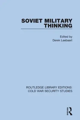 Sowjetisches militärisches Denken - Soviet Military Thinking