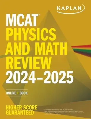 MCAT Physics and Math Review 2024-2025: Online + Buch - MCAT Physics and Math Review 2024-2025: Online + Book