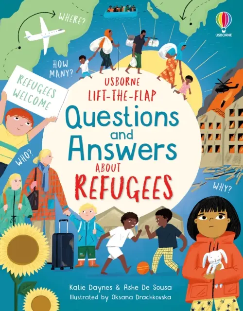 Hebe die Klappe Fragen und Antworten zu Flüchtlingen - Lift-the-flap Questions and Answers about Refugees