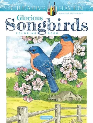 Creative Haven Glorious Songbirds Malbuch - Creative Haven Glorious Songbirds Coloring Book