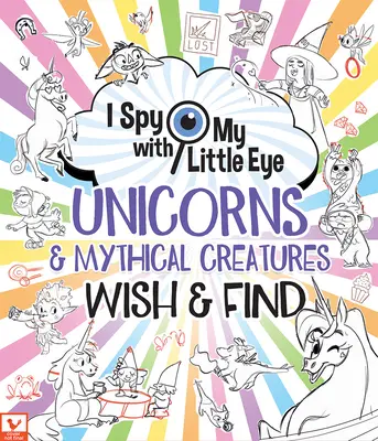 Einhorn Wünsch & Find (Ich spioniere mit meinem kleinen Auge) - Unicorn Wish & Find (I Spy with My Little Eye)