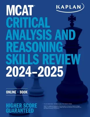 MCAT Critical Analysis and Reasoning Skills Review 2024-2025: Online + Buch - MCAT Critical Analysis and Reasoning Skills Review 2024-2025: Online + Book