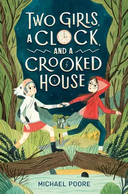 Zwei Mädchen, eine Uhr und ein schiefes Haus - Two Girls, a Clock, and a Crooked House
