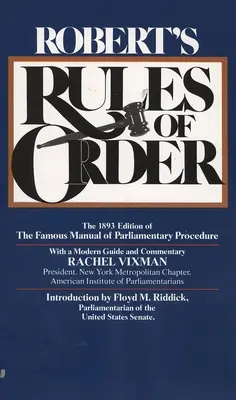 Roberts Rules of Order - Robert's Rules of Order