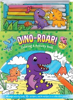 Dino-Roar! Mal- und Aktivitätsbuch - Dino-Roar! Coloring & Activity Book