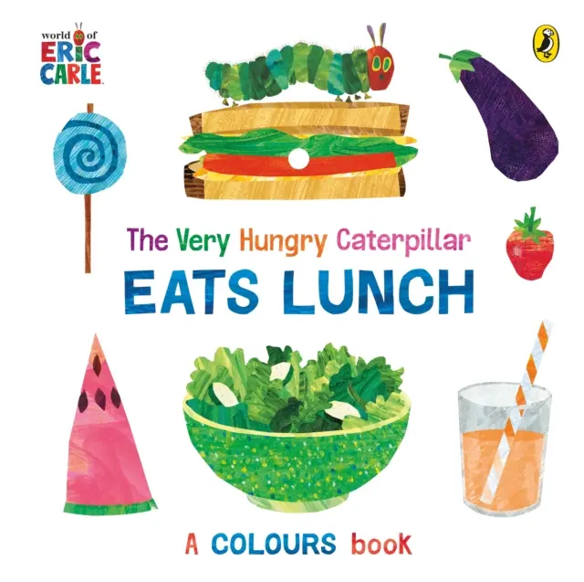 Die sehr hungrige Raupe isst zu Mittag - Very Hungry Caterpillar Eats Lunch