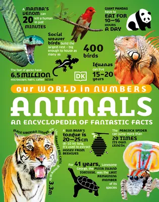 Unsere Welt in Zahlen Tiere: Eine Enzyklopädie der fantastischen Fakten - Our World in Numbers Animals: An Encyclopedia of Fantastic Facts