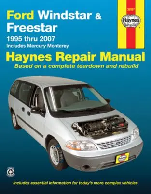 Ford Windstar (1995-2003) & Freestar & Mercury Monterey (2004-2007) Haynes Reparaturhandbuch (USA) - Beinhaltet Mercury Monterey - Ford Windstar (1995-2003) & Freestar & Mercury Monterey (2004-2007) Haynes Repair Manual (USA) - Includes Mercury Monterey