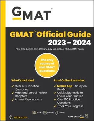 GMAT Offizieller Leitfaden 2023-2024, Focus Edition: Enthält Buch + Online-Fragenbank + digitale Flashcards + Mobile App - GMAT Official Guide 2023-2024, Focus Edition: Includes Book + Online Question Bank + Digital Flashcards + Mobile App