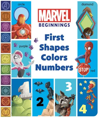 Wunderbare Anfänge: Erste Formen, Farben, Zahlen - Marvel Beginnings: First Shapes, Colors, Numbers