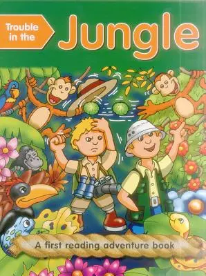 Ärger im Dschungel (Übergröße): Erste Lesebücher für 3 bis 5 Jährige - Trouble in the Jungle (Outsize): First Reading Books for 3-5 Year Olds