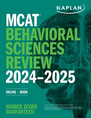 MCAT Verhaltenswissenschaften Wiederholung 2024-2025: Online + Buch - MCAT Behavioral Sciences Review 2024-2025: Online + Book