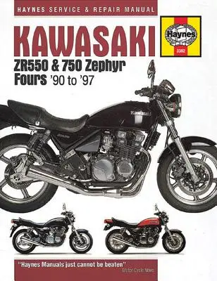 Kawasaki Zr550 & 750 Zephyr Fours '90 bis '97 - Kawasaki Zr550 & 750 Zephyr Fours '90 to '97