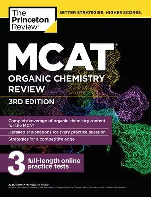 MCAT Organic Chemistry Review, 3. Auflage - MCAT Organic Chemistry Review, 3rd Edition