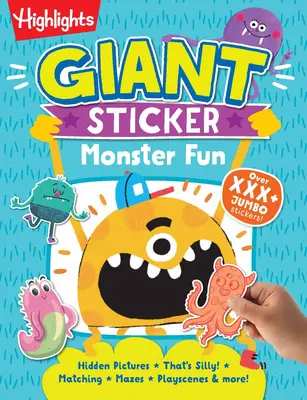 Riesiger Aufkleber-Monster-Spaß - Giant Sticker Monster Fun