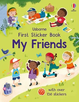 Erstes Stickerbuch Meine Freunde - First Sticker Book My Friends