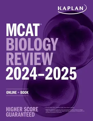 MCAT Wiederholung Biologie 2024-2025: Online + Buch - MCAT Biology Review 2024-2025: Online + Book