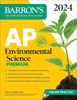 AP Environmental Science Premium, 2024: 5 Übungstests + Umfassende Wiederholung + Online-Übung - AP Environmental Science Premium, 2024: 5 Practice Tests + Comprehensive Review + Online Practice