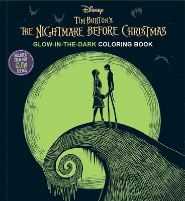 Disney: Tim Burton's the Nightmare Before Christmas Glow-In-The-Dark-Malbuch - Disney: Tim Burton's the Nightmare Before Christmas Glow-In-The-Dark Coloring Book