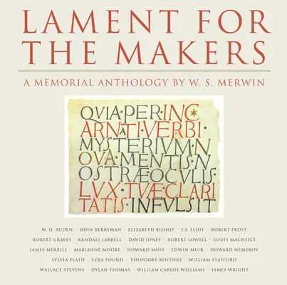 Klage für die Macher: Eine Gedenkanthologie - Lament for the Makers: A Memorial Anthology