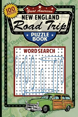 Großes amerikanisches New England Road Trip Rätselbuch - Great American New England Road Trip Puzzle Book