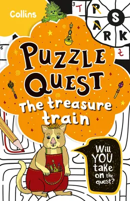 Schatzzug: Lösen Sie mehr als 100 Rätsel in dieser Abenteuergeschichte für Kinder ab 7 Jahren - Treasure Train: Solve More Than 100 Puzzles in This Adventure Story for Kids Aged 7+