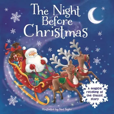 Die Nacht vor Weihnachten: Gepolstertes Pappbuch - The Night Before Christmas: Padded Board Book
