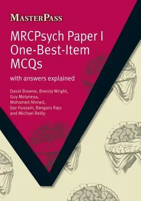 Mrcpsych Paper I One-Best-Item McQs: Mit erläuterten Antworten - Mrcpsych Paper I One-Best-Item McQs: With Answers Explained