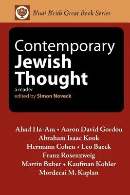 Zeitgenössisches jüdisches Gedankengut: Ein Lesebuch - Contemporary Jewish Thought: A Reader