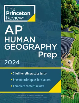 Princeton Review AP Human Geography Prep, 15. Ausgabe: 3 Übungstests + Vollständige Inhaltswiederholung + Strategien & Techniken - Princeton Review AP Human Geography Prep, 15th Edition: 3 Practice Tests + Complete Content Review + Strategies & Techniques