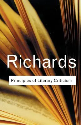 Grundsätze der Literaturkritik - Principles of Literary Criticism
