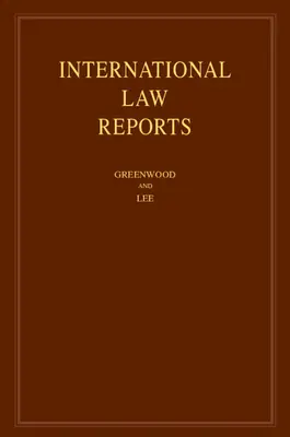 Berichte zum internationalen Recht: Band 201 - International Law Reports: Volume 201