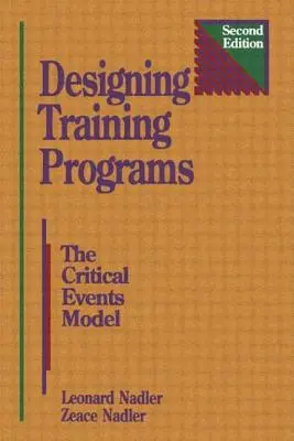 Gestaltung von Trainingsprogrammen: Das Modell der kritischen Ereignisse - Designing Training Programs: The Critical Events Model