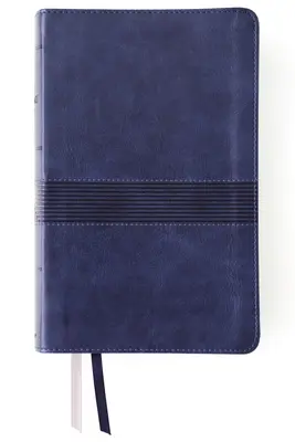 Niv, Studentenbibel, Persönliches Format, Leathersoft, Marine, Daumenregister, Komfortdruck - Niv, Student Bible, Personal Size, Leathersoft, Navy, Thumb Indexed, Comfort Print