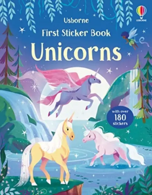 Erstes Stickerbuch Einhörner - First Sticker Book Unicorns