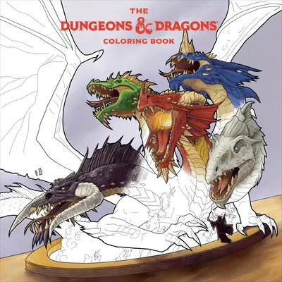 Das Dungeons & Dragons-Malbuch: 80 abenteuerliche Strichzeichnungen - The Dungeons & Dragons Coloring Book: 80 Adventurous Line Drawings