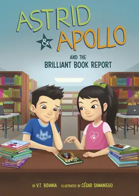 Astrid und Apollo und der Riese Buchbericht - Astrid and Apollo and the Brilliant Book Report